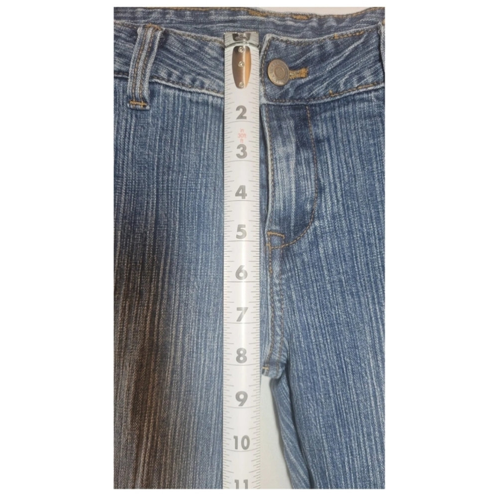 J Galt Shanghai Women's Jeans Blue Size Small Flared Bell Medium Wash Stylish - Picture 7 of 9